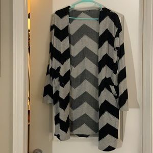 Chevron Cardigan